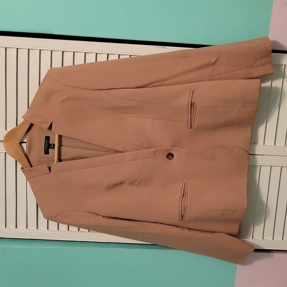 Ann Taylor Camel Petite Blazer